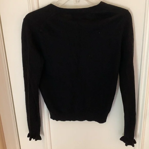 Banana republic black cardigan size s with fine Italian yarn by filpucci - Picture 7 of 7